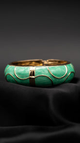 Luna Lush Green Bangle